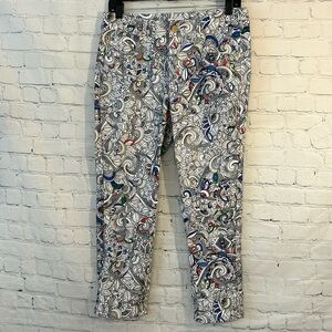Eric new slim multi color ankle/crop pants